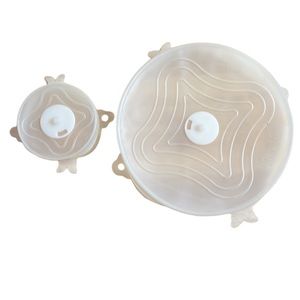 🌞 5/$25 Reusable Silicone Stretch Lids 2 lids Airtight Food Wrap Covers